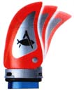 Трубка для подводного плавания Technisub Air Midi P/V